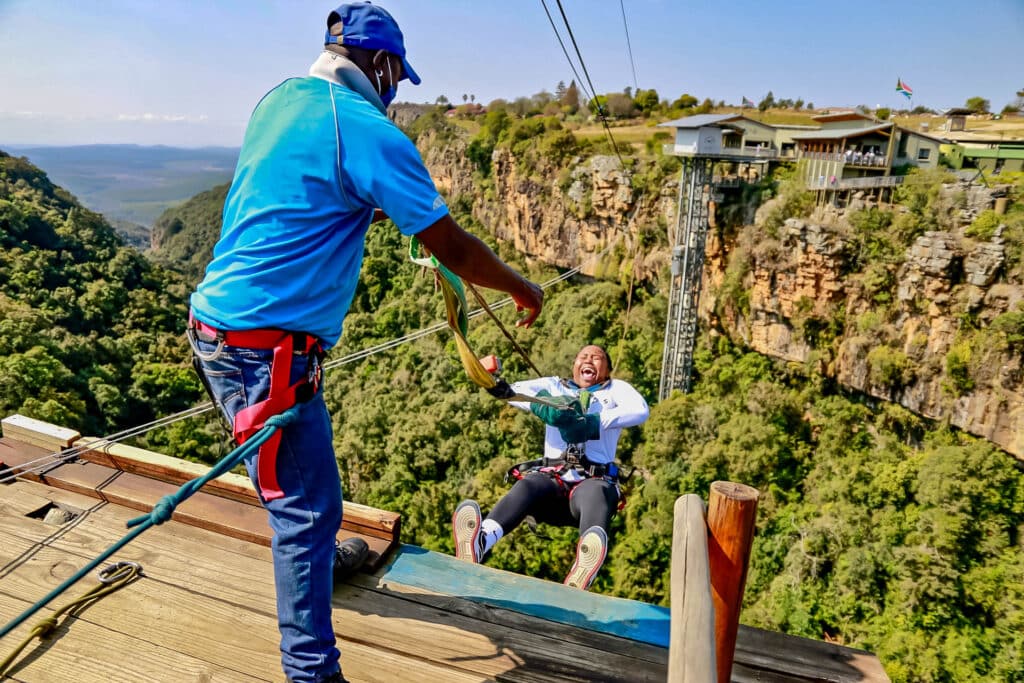 Big Swing and Zipline
