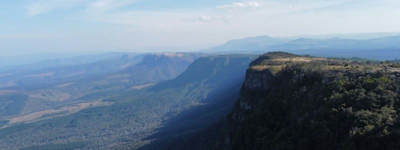 Beautiful mountain cliff named God's Window in Graskop Mpumalamga South Africa